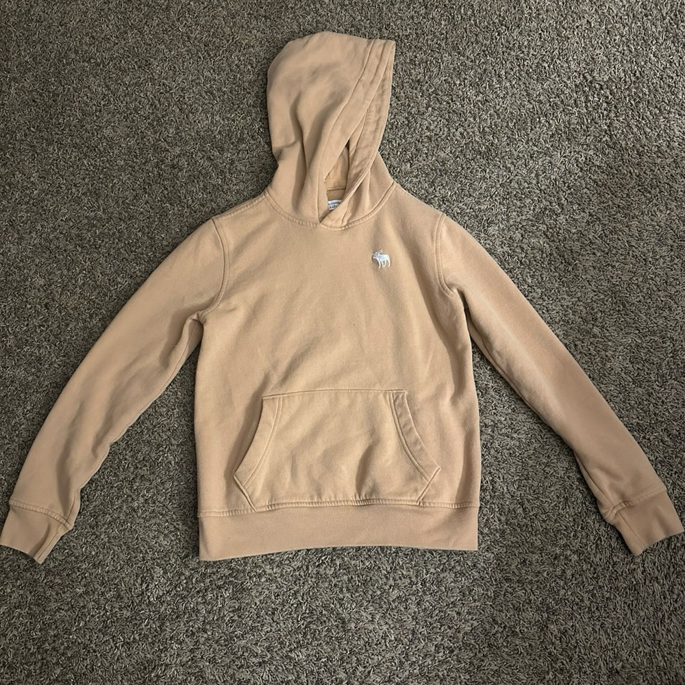 Men's Tan Hoodie Sweater